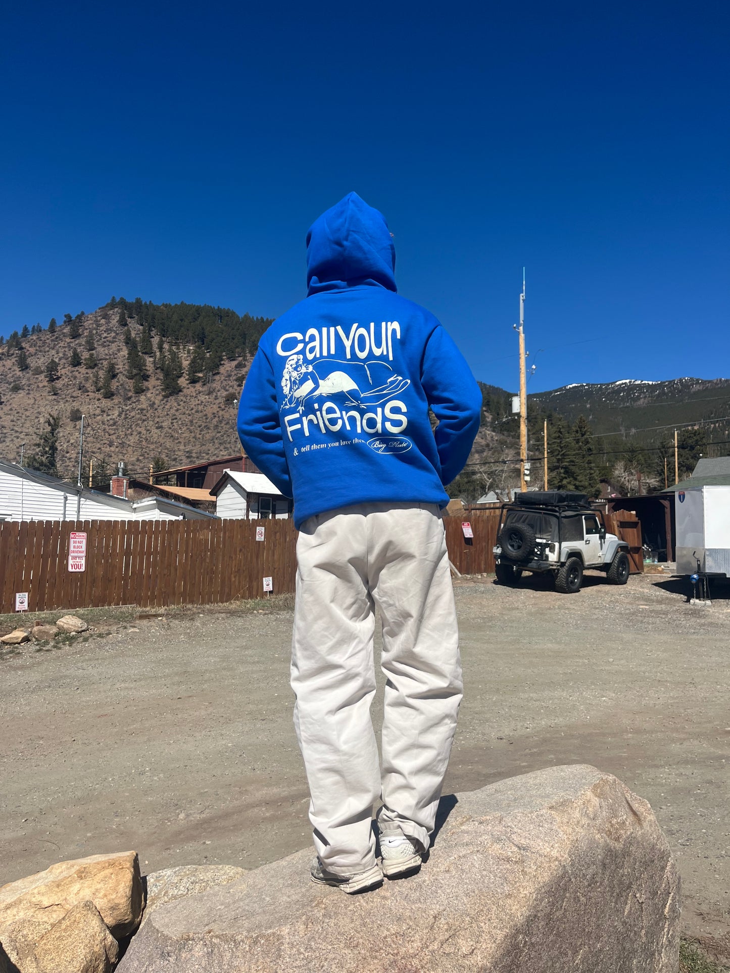 ROYAL "CYF" HOODIE