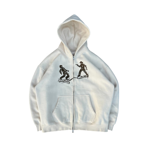 COWBOY UP ZIP HOODIE
