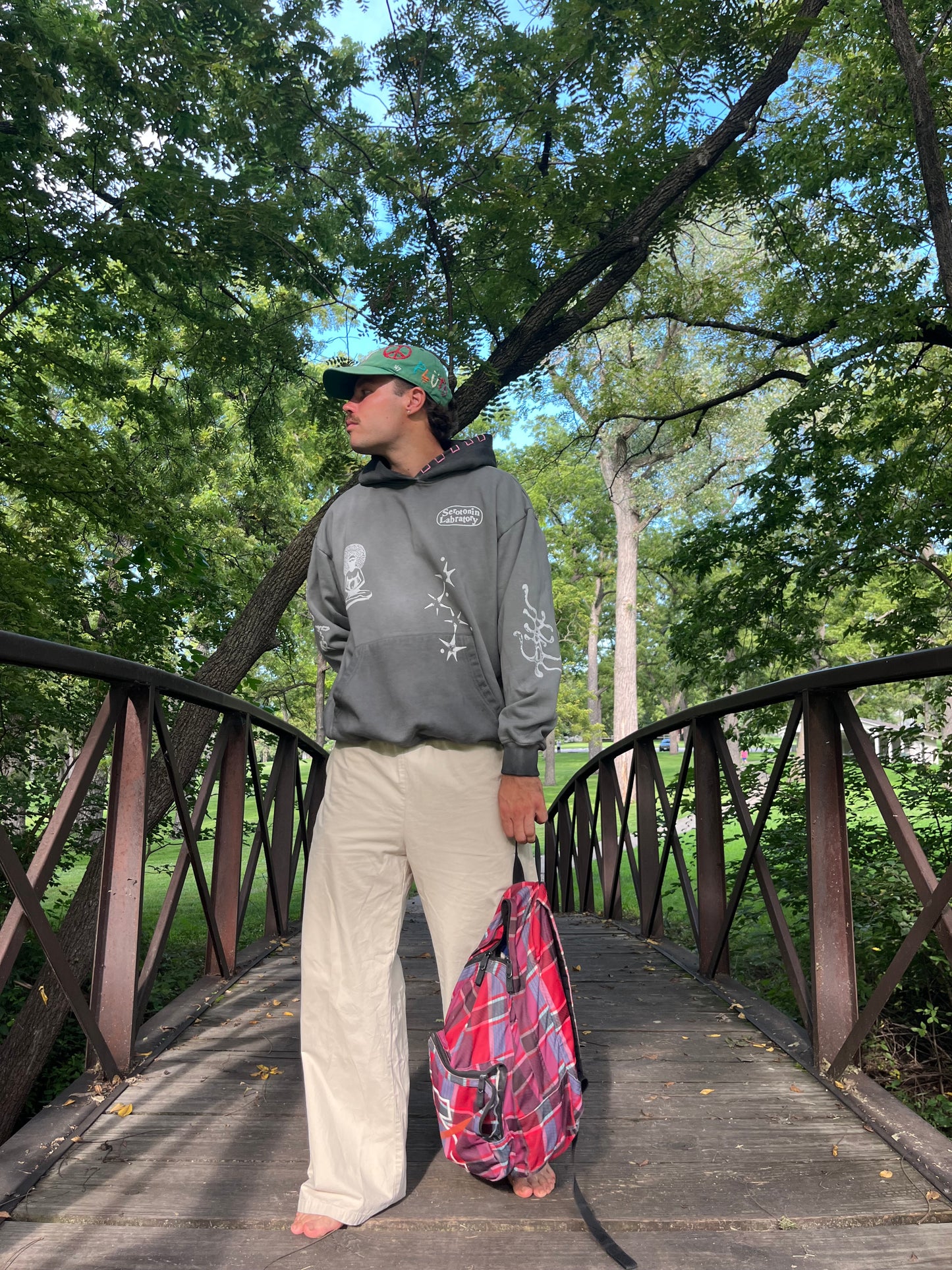 FADED CHARCOAL HOODIE
