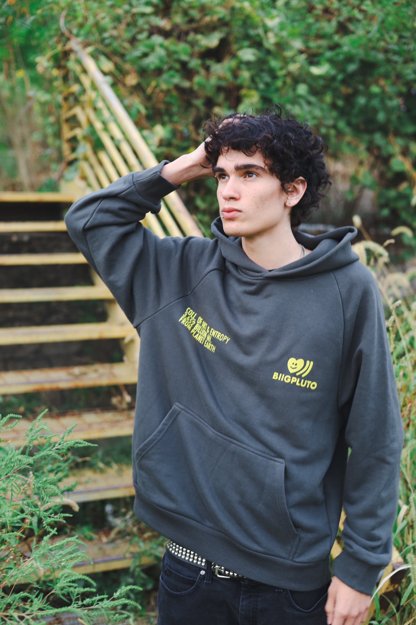 CHARCOAL TY4BY HOODIE