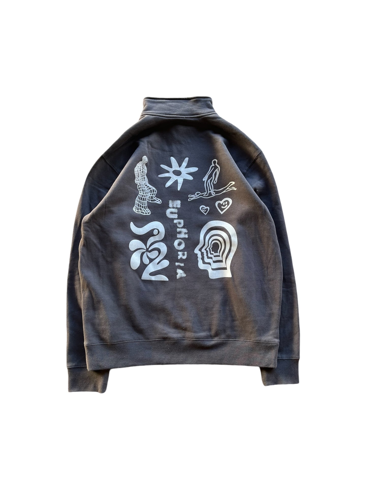 EUPHORIA CHARCOAL QUARTER ZIP