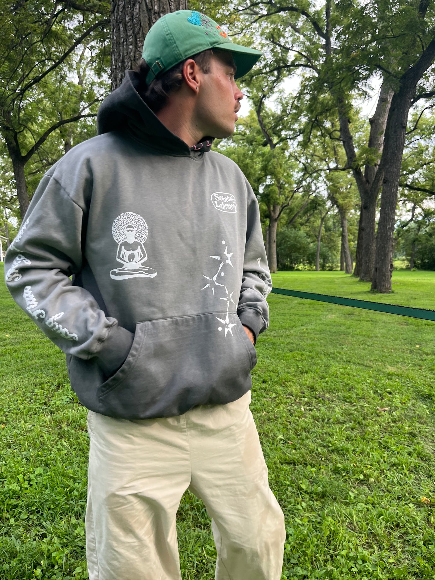 FADED CHARCOAL HOODIE