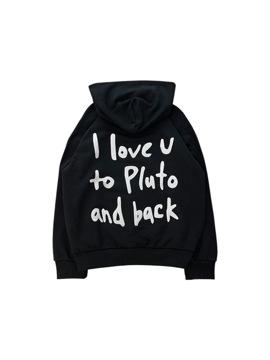 BLACK LOVE LETTER HOODIE