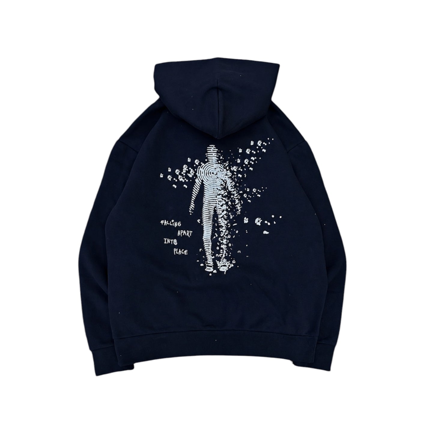 REBIRTH NAVY HOODIE