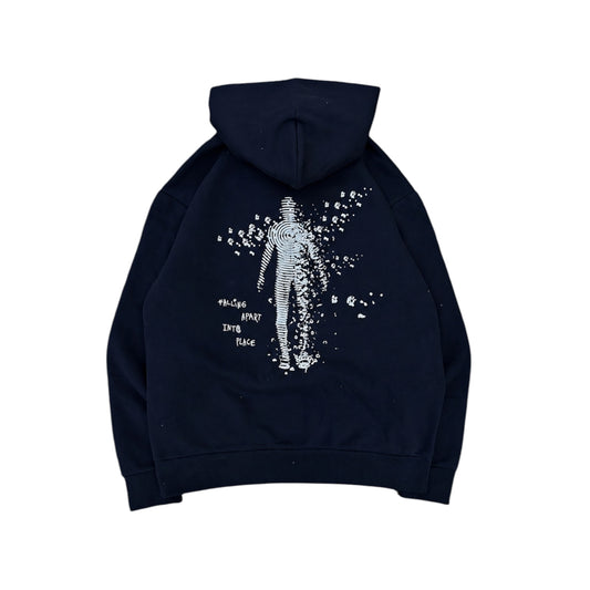 REBIRTH NAVY HOODIE
