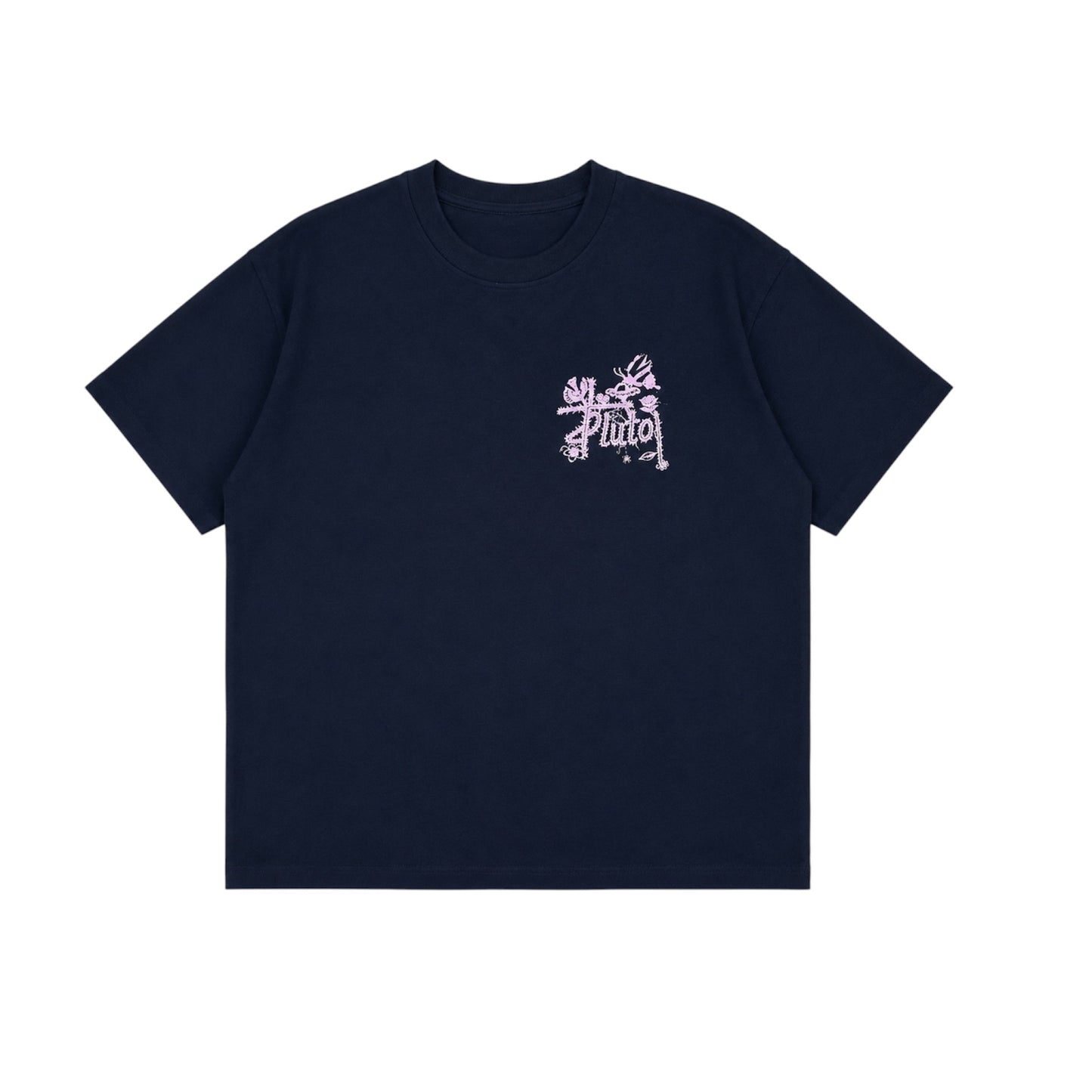 NAVY IN BLOOM TEE