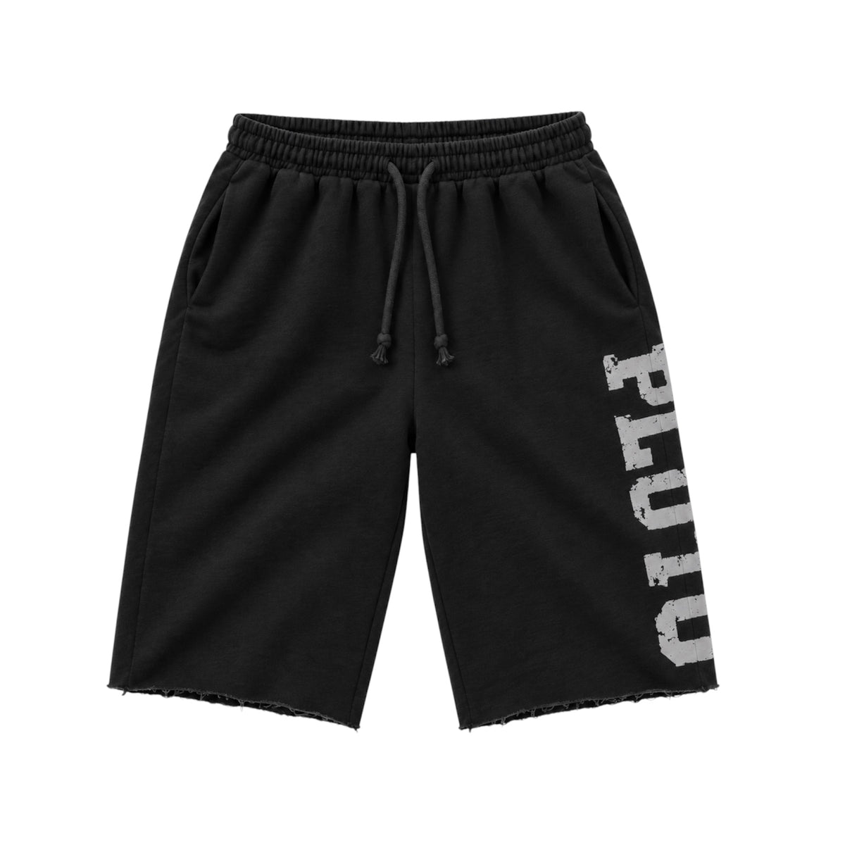 BLACK BIG A** SWEATSHORTS