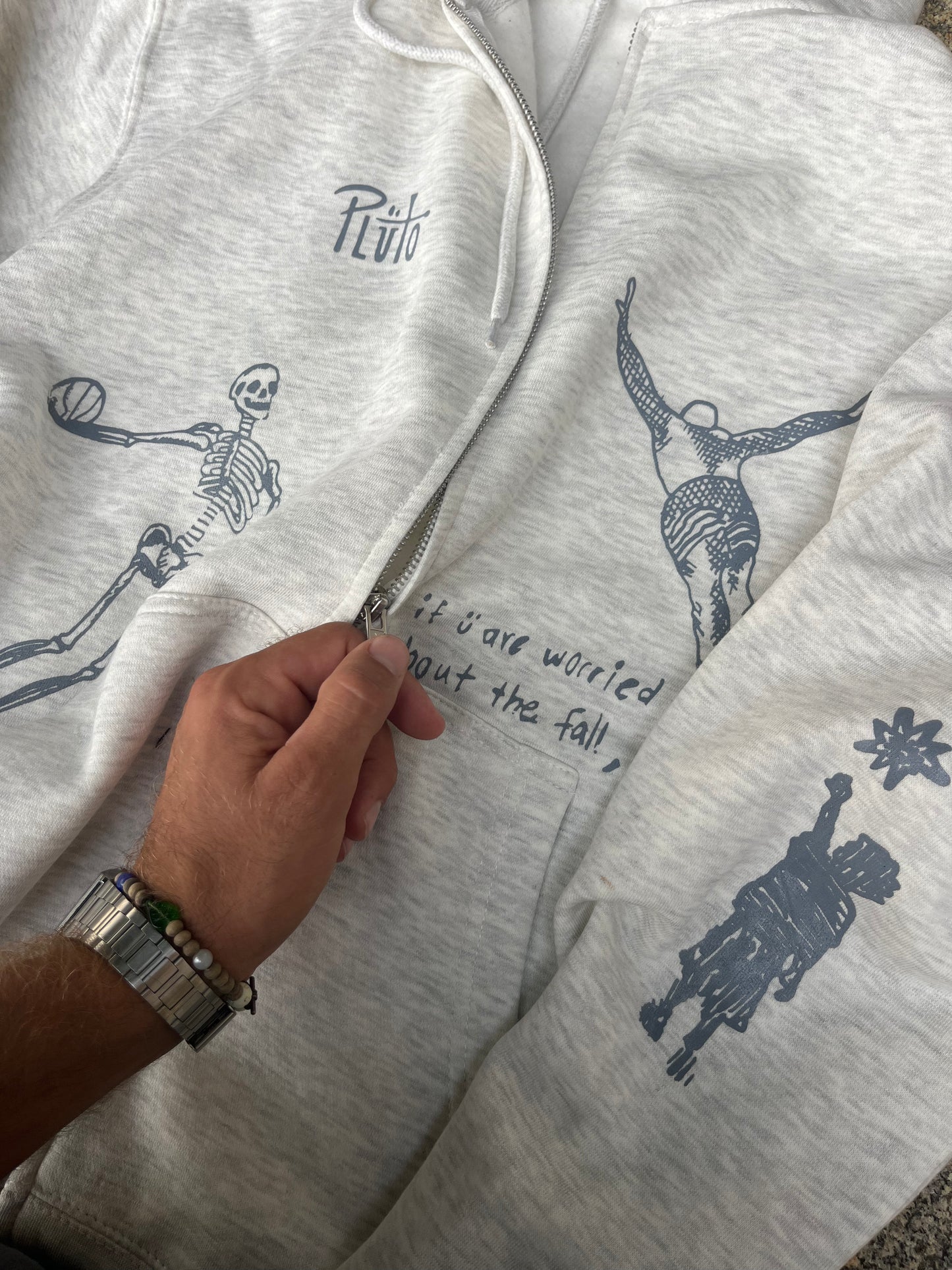 LEAP OF FAITH ZIP UP