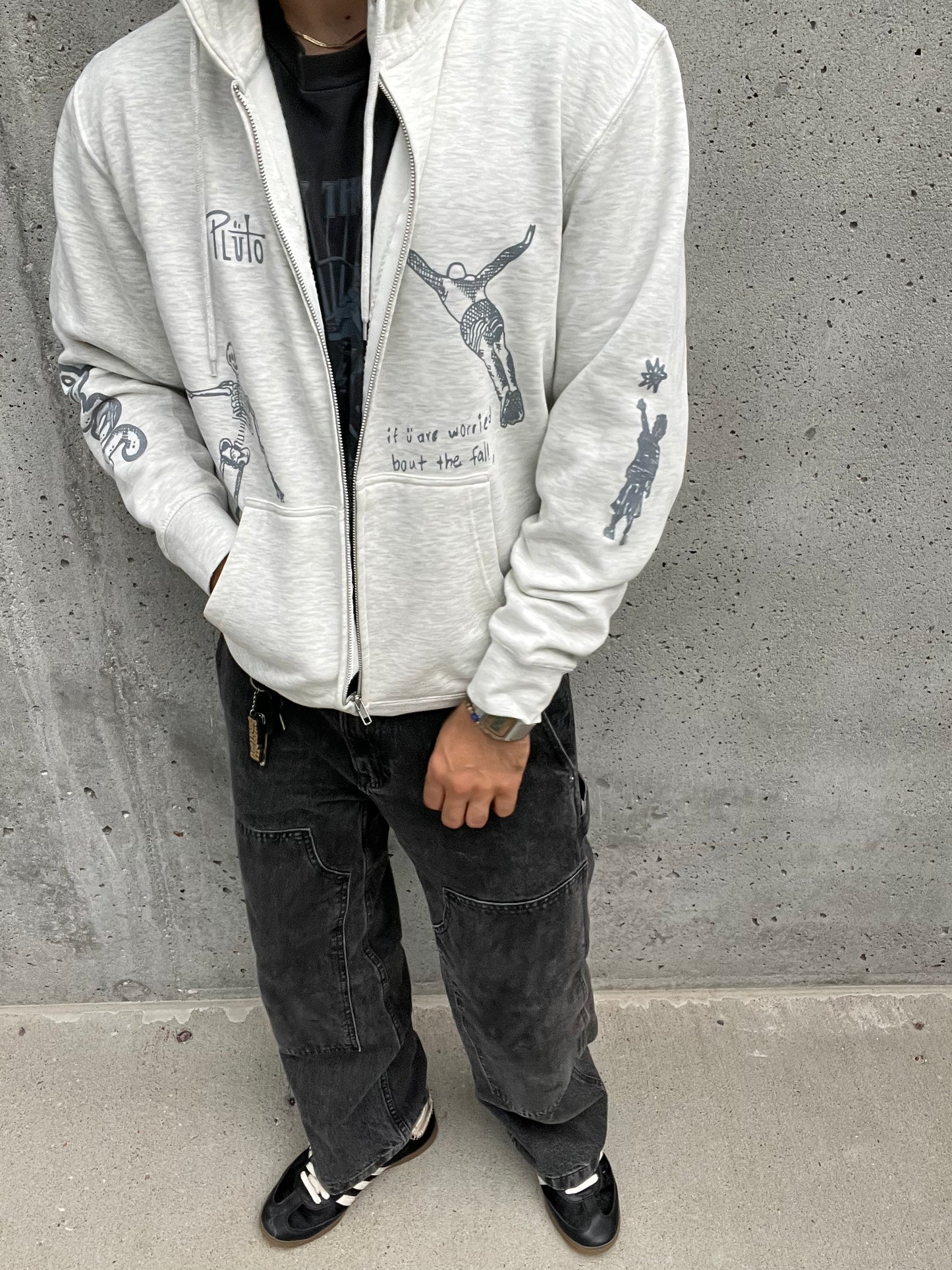 LEAP OF FAITH ZIP UP