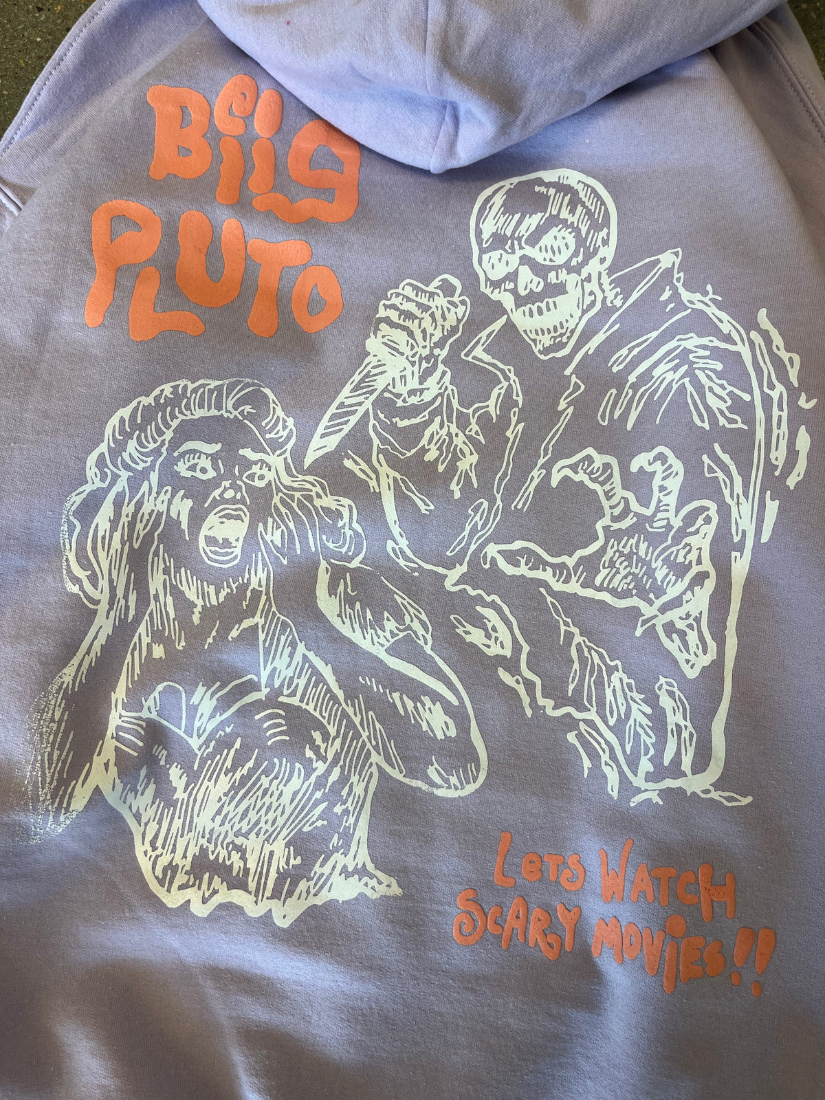 LILAC SCARY MOVIE HOODIE
