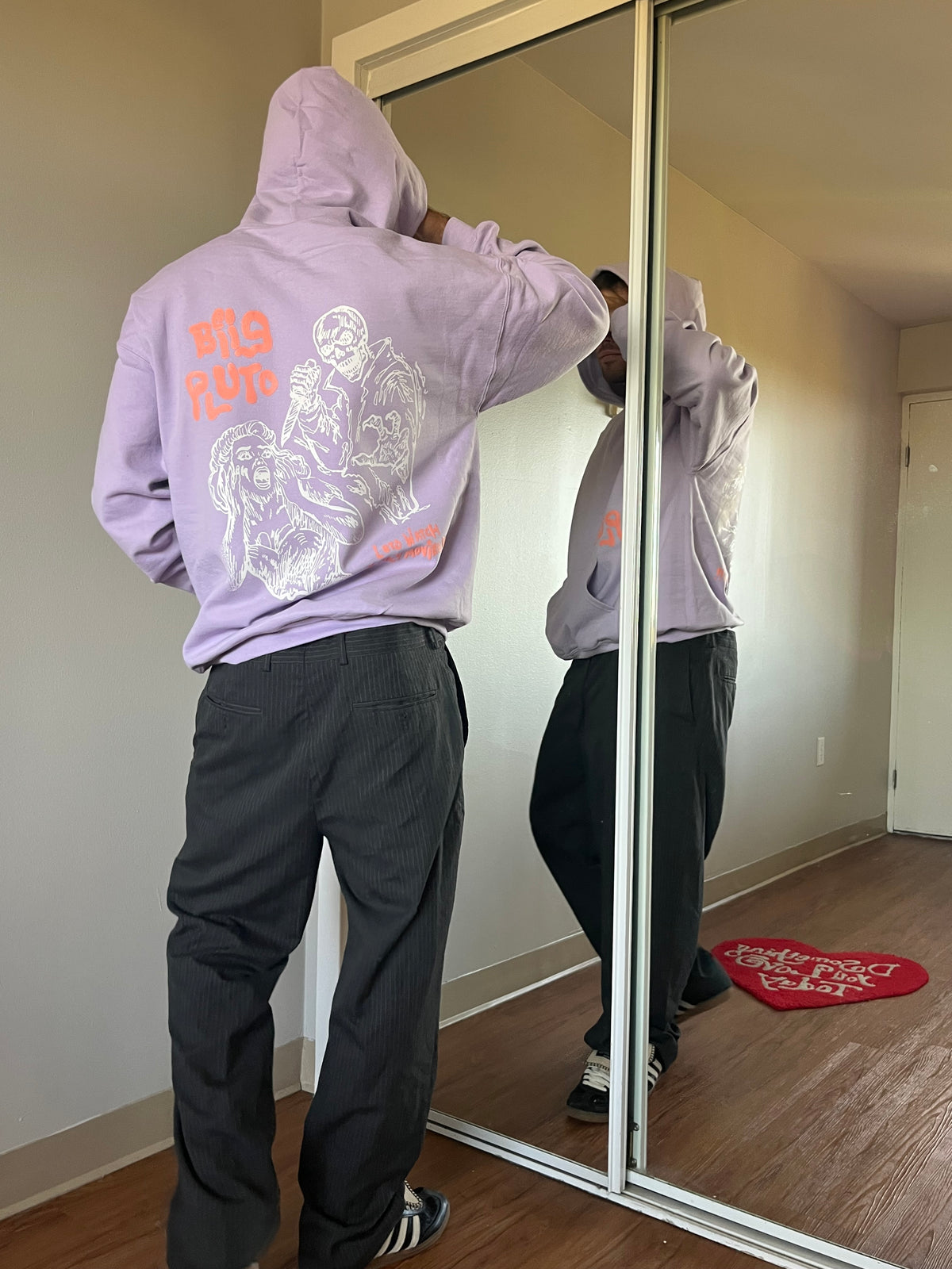 LILAC SCARY MOVIE HOODIE