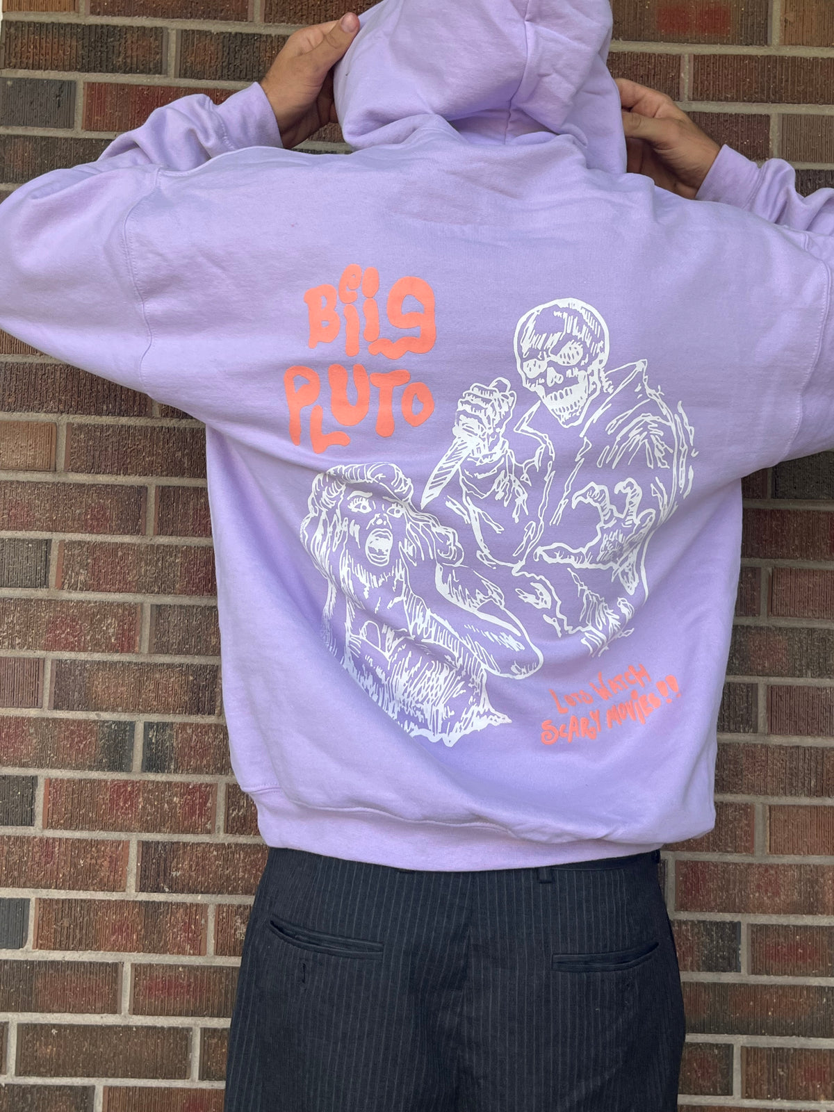 LILAC SCARY MOVIE HOODIE