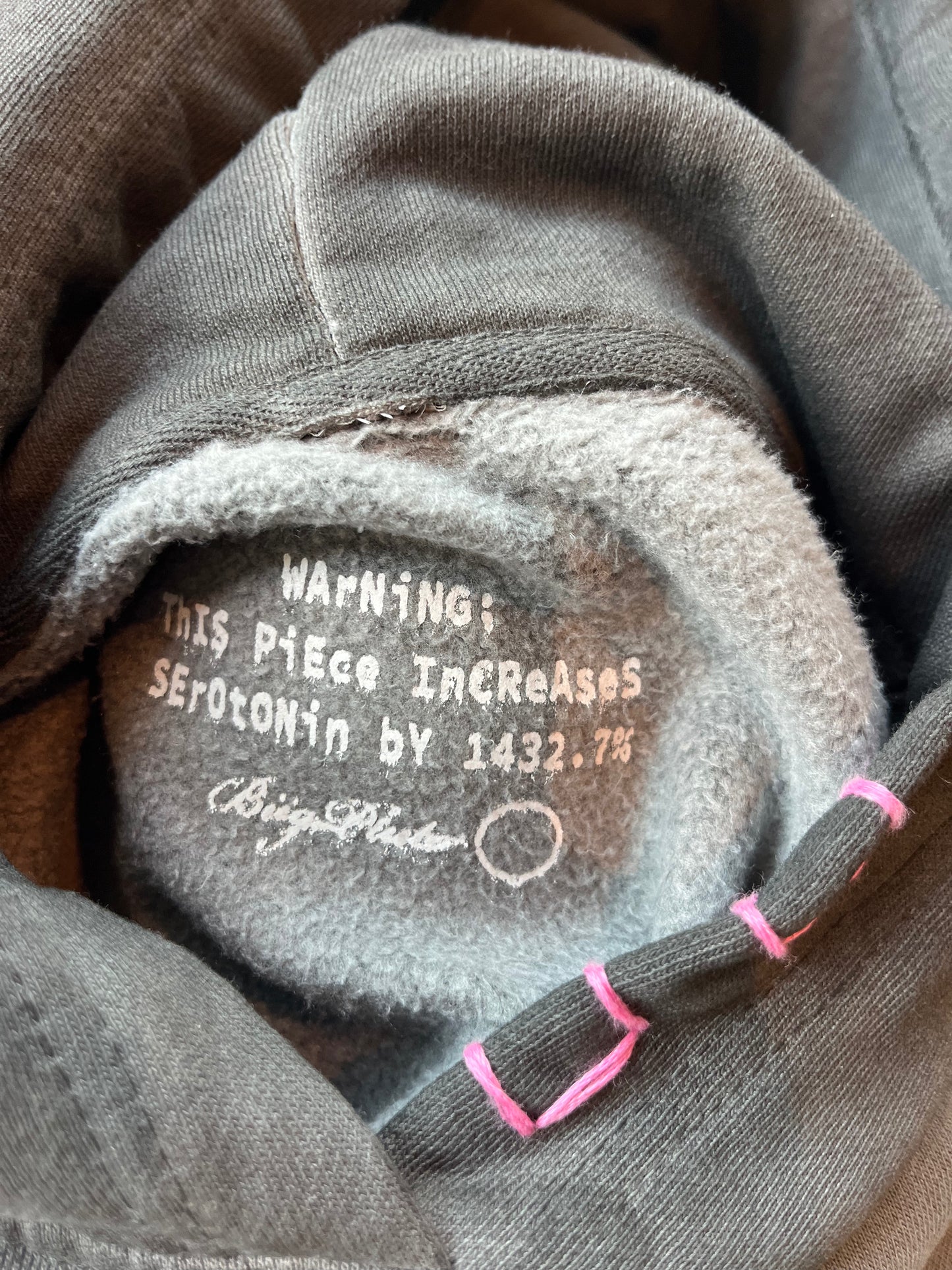 FADED CHARCOAL HOODIE
